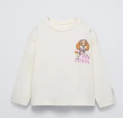 ZARA ベビー 新品 パウパトロール ロンTシャツ 104 スカイ