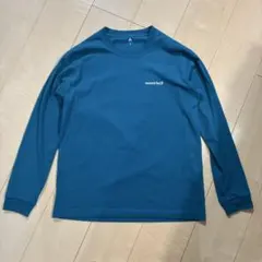montbell WIC.ロングスリーブT Men's ブルーグリーン系