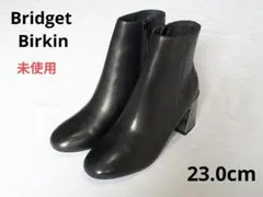 ✨️未使用　23.0cm メタリックヒール　ショートブーツ　ブリジットバーキン
