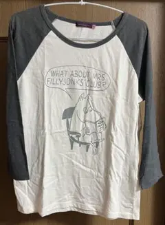 earth music&ecology ムーミン長袖Tシャツ M7部丈