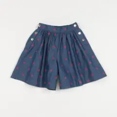 ケイトスペード　ハートデニムキュロット　130