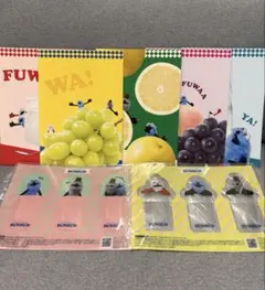 セブンイレブン限定 パペットスンスン A5ノート ブックマーカー セット