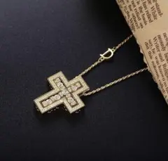 クロスネックレスゴールド シルバー製※DAMIANI ダミアーニ ベルエポック風