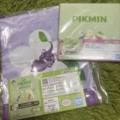 一番くじ ピクミン あつめてピクミン ポーチ 紫ピクミン ステーショナリー