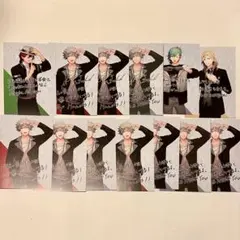 うたプリ カルナイ アイドルソング アニメイト抽選会 ポスカ 箔押しサイン