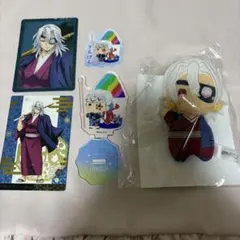 鬼滅の刃　映画　宇髄天元　マスコット　ぬいぐるみ　カード　アクスタ　シール