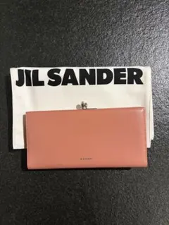 JIL SANDER がま口 長財布 サーモンピンクのサムネイル