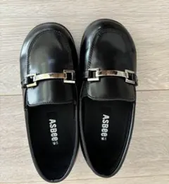 美品☆ASBEE ブラックフォーマルシューズ 18.5cm 19cm