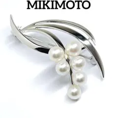 【未使用品】✨MIKIMOTO ミキモト　アコヤパール　ブローチ　フラワーのサムネイル