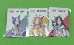 ウマ娘 競馬場コラボ 特典カード シーザリオ/コパノリッキー/ホッコータルマエ