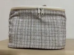 しまむら MUMU ツイード調 バニティポーチ