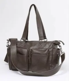 PAGEBOY PBLIM 《UNISEX》10ポケットボストンバッグ