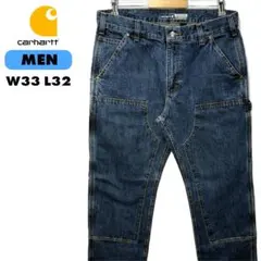 新品 カーハート ダブルニー ペインターパンツ ルーズ デニム メキシコ製