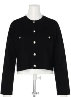 Apuweiser-riche アウトポケットニットジャケット