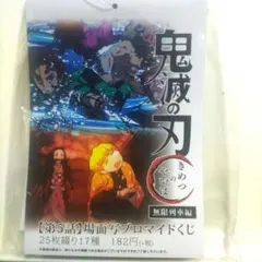 新品未開封】鬼滅の刃 無限列車編 第7話 場面写ブロマイドくじ 25枚
