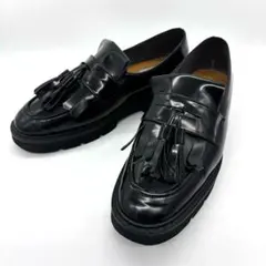 LE TALON GRISE 東原妙子 絎縫流蘇樂福鞋 厚底 24.5