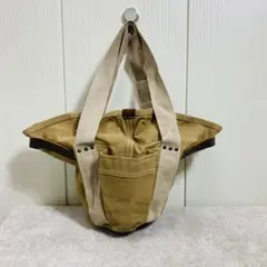 エバゴスebagos 帽体バッグ キャンバス レザーのサムネイル