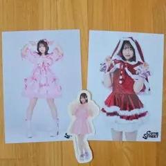 CUTIE STREET 桜庭遥花 生写真&ステッカーセット