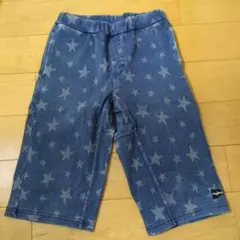 【さつん様専用】ムージョンジョン　星柄　デニム　ハーフパンツ 130　男の子