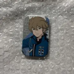 ワールドトリガー 缶バッジ ワートリ ヒュース スクエア缶バッジ 戦闘服