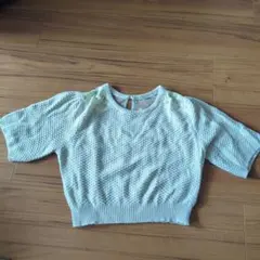 半袖ニットトップス サイズ2　ココディール