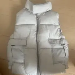 キッズ　ZARA ベスト　ダウンベスト