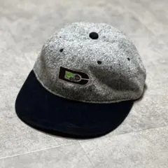 希少✨90sディーゼルDIESELロゴDキャップ帽子アジャスター式ツートン良品