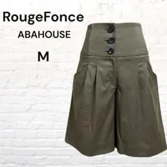 RougeFonce ABAHOUSE ハイウエストキュロット M 難あり
