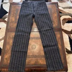 「超希少」OR GLORY（オアグローリー）ストライプデニムパンツ