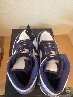 Air Jordan 1 Mid パープル/ホワイト