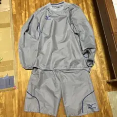 Mizuno ランバード　ピステ　グレー スポーツウェア 上下セット