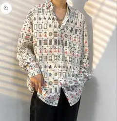 【新品未使用】麻雀　シャツ　2XL