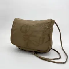 美品 LOEWE ヴィンテージ アナグラム 巾着 ショルダーバッグ
