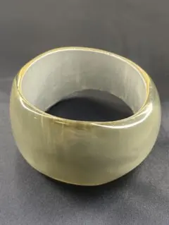 ✅ 天然石風 バングル 太め Y2K レトロ ヴィンテージ