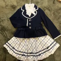 メゾピアノ　スーツ3点セット　120cm