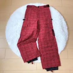 キスマーク⭕️kissmark スノボパンツ　ズボン　ウェア　赤　Sサイズ　高性能