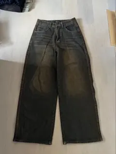 asapmode vintage wide fit jeans