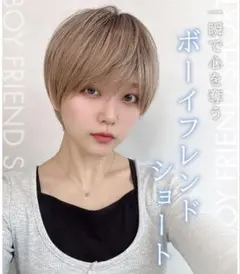 【アクアドール】ボーイフレンドショート シナモンベージュプリン　Lサイズのサムネイル
