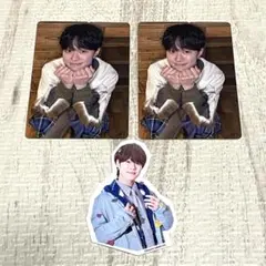 なにわ男子 大橋和也 HARD WORK　特典 トレカ・ステッカーセット