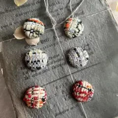 241227-1‪ꫛꫀꪝ ツイード ‪追加入荷イヤリング （ピアス可能）