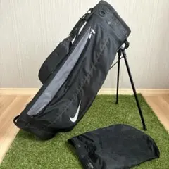 【希少/廃盤】NIKE スタンド式 キャディバッグ 5分割 ブラック 軽量のサムネイル