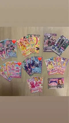 付録アイカツカードセット（ちゃおなど）