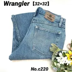 ラングラー　Wrangler 32×32 ストレートデニム　Mexico製のサムネイル