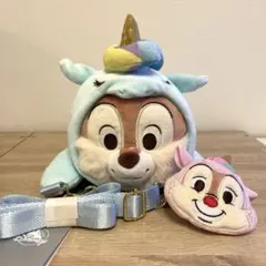 ディズニーストア 夏祭りくじ2025 チップとデール　ポシェット