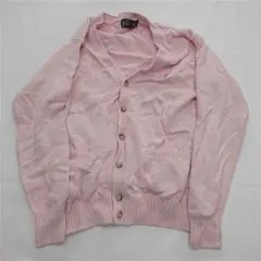 ◎イーストボーイ 綿100% カーディガン ピンク系 9号