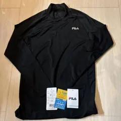 FILA ブラック 長袖Tシャツ LL