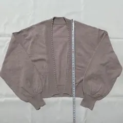 AS KNOW AS plus パール ニットカーディガン Fのサムネイル