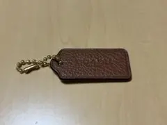 【美品】COACH レザーキーホルダー チャーム