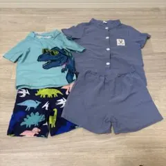 SHEIN 110サイズ　キッズ服/シャツセットアップ・水着セット