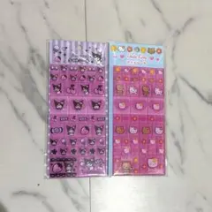 【まとめ買い100円OFF】 ハローキティ タイルシール 2枚セット